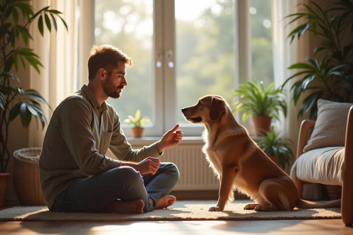 chien traumatisé