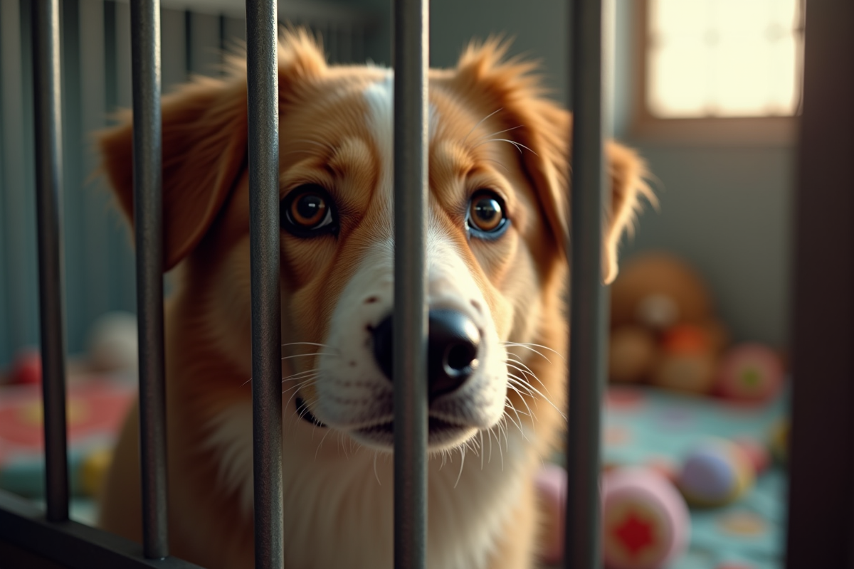 chien abandonné