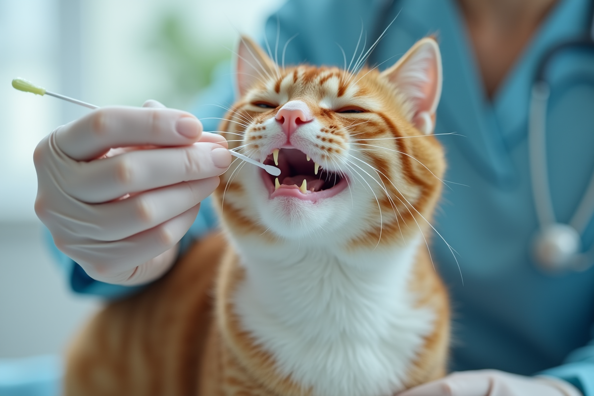 chat gencives