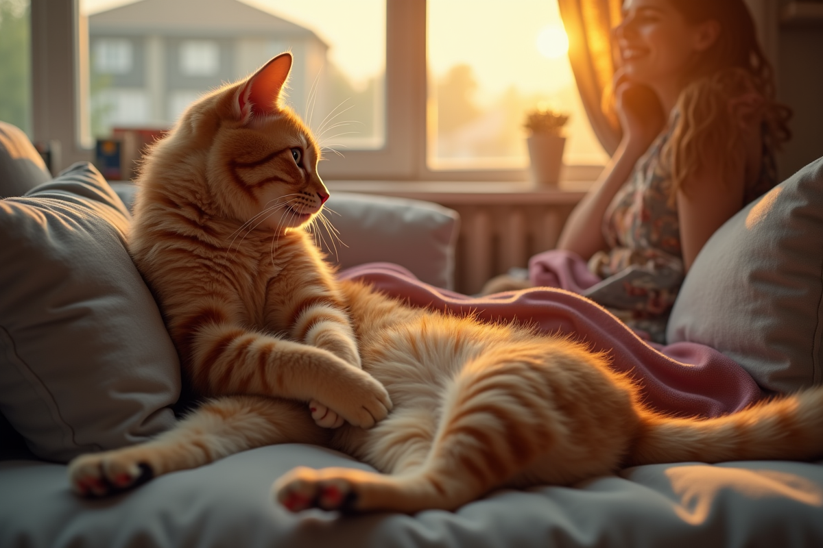 chat sommeil