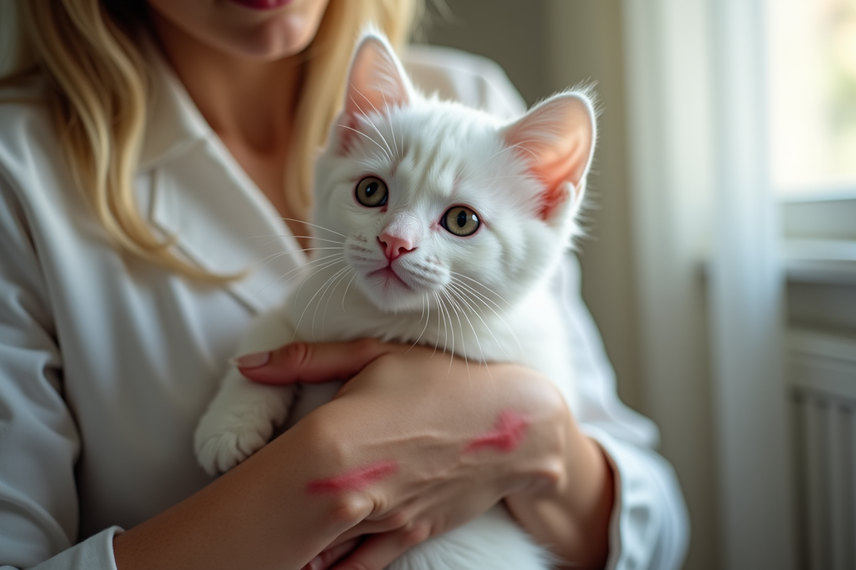 chat allergie